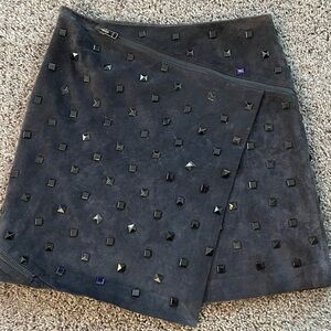Suede Skirt